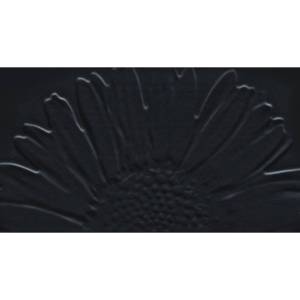 Декор Tubadzin Colour Black Sunflower 32.7x59.3