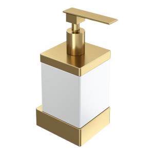 Дозатор Boheme Qubic 10727-MG Matt Gold