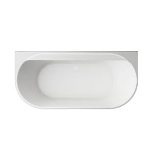 Акриловая ванна Vincea VBT-621B белый, слив-перелив в комплекте, 1700x800x580