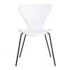 Стул Tetchair Jacobsen (mod DC 102-1) 21265 White (белый)/Black (черный) 45x54.5x80 фото 5