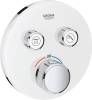 Термостатический смеситель Grohe Grohtherm SmartControl 29151LS0 для ванны, Луна white