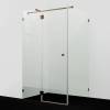 Душевой уголок Wasserkraft Paar 88H10 профиль глянцевое розовое золото, стекло прозрачное, 120x100x200