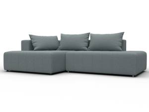 Диван угловой Лига Диванов Лига-103 134811L Серый