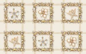 3D Фотообои Artegrafico «Ювелирная плитка» RH022 песок