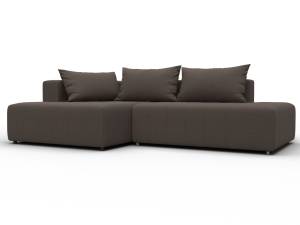 Диван угловой Лига Диванов Лига-103 134810L Коричневый