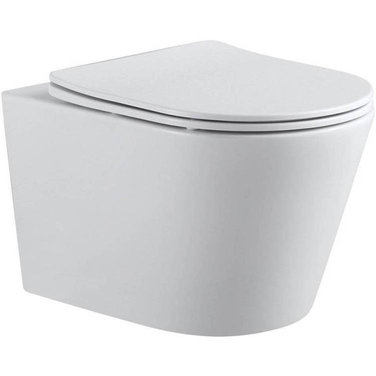 Унитаз подвесной Aquanet Atago 243549 2.0 W rimless