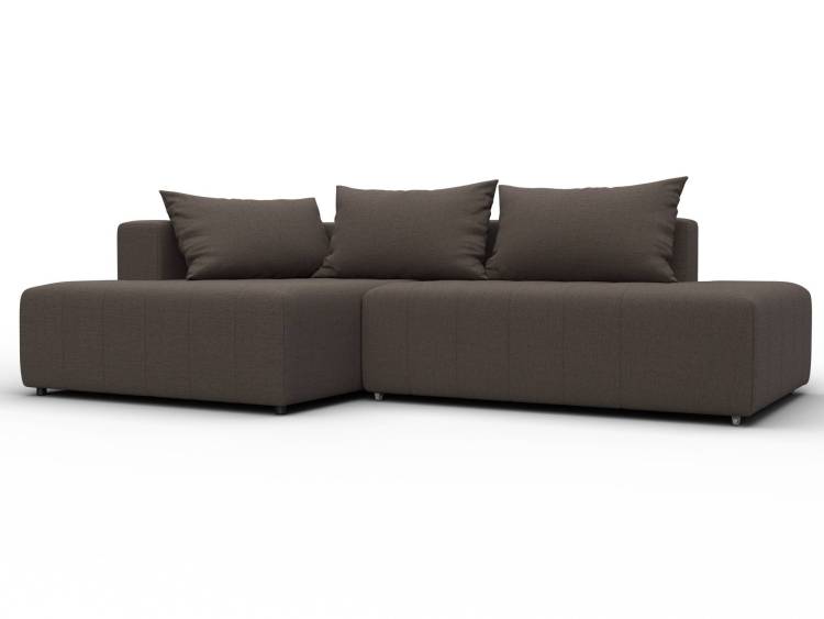 Диван угловой Лига Диванов Лига-103 134810L Коричневый