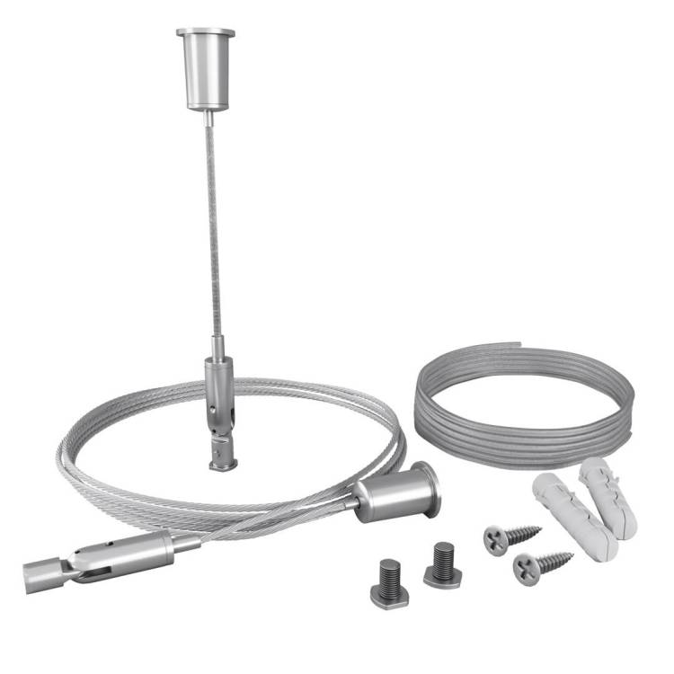 Комплект подвесов для радиусного профиля Led Strip ALM-3535R-PE-2M
