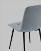 Стул Stool Group Одди AV 406N-Cbst-KP3-08 серый, велюр фото 8