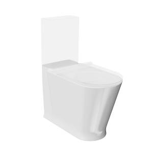 Чаша для унитаза Kerama Marazzi Plaza Modern PLMR.wc.01 напольный безободковый, белый глянцевый