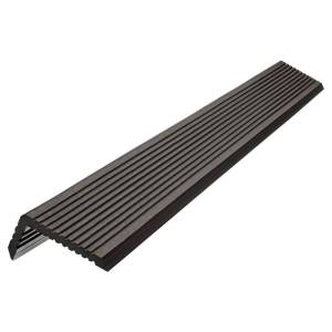 Уголок торцевой Harvex Антрацит 3000x70x35