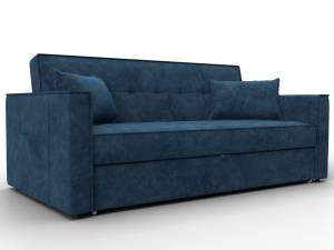 Диван прямой Лига Диванов Лига-104 (160) 134882 Синий
