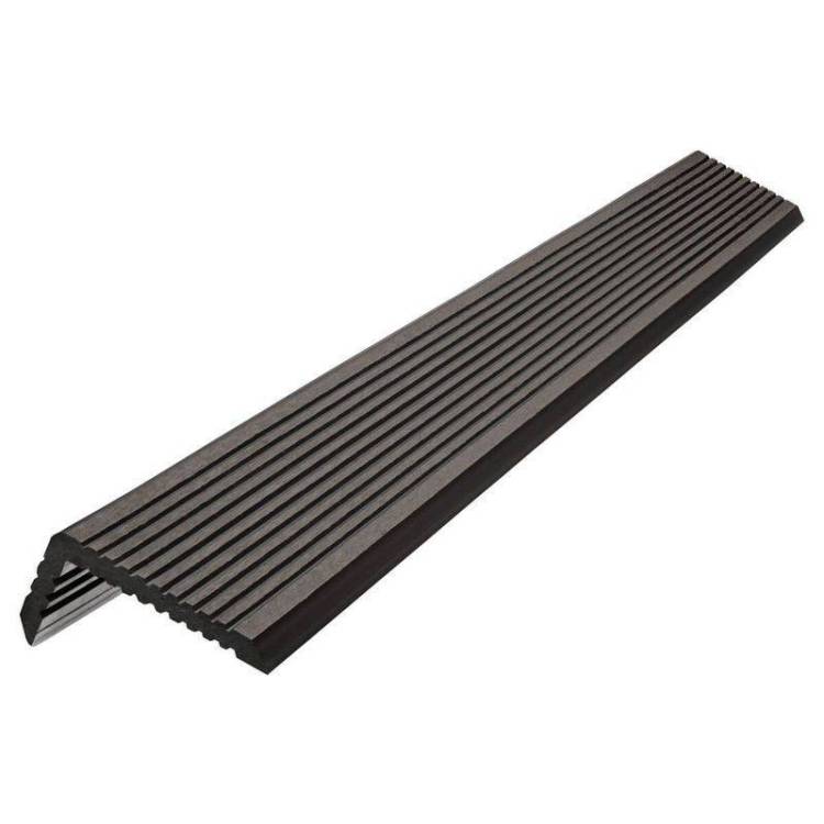 Уголок торцевой Harvex Антрацит 3000x70x35