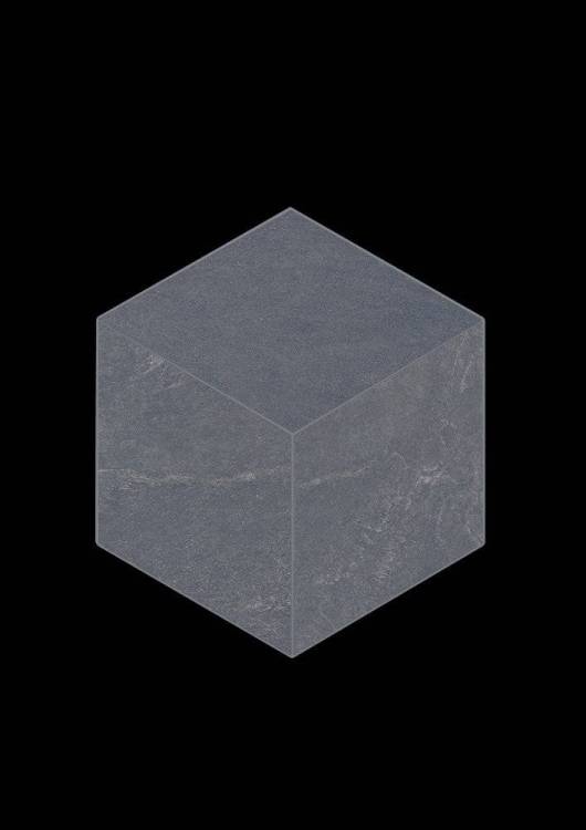 Мозаика Estima Luna 39619 Mosaic/LN04_NS/TE04_NS/25x29/Cube Black 29x25