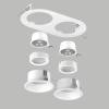 Встраиваемый светильник Lightstar Domino Round D6560606WMOD фото 2