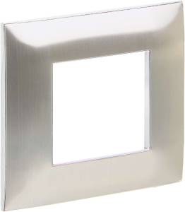 Рамка 1-постовая IEK Skandy SK-M12-M-K50 никель