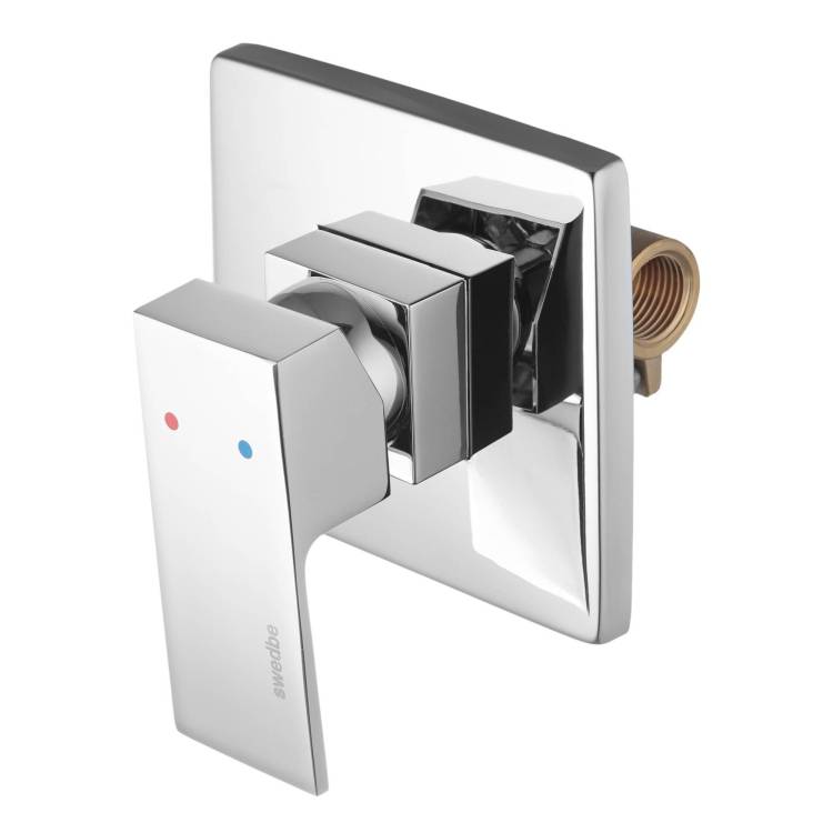 Смеситель для душа Swedbe Platta 5516 с внутренней частью