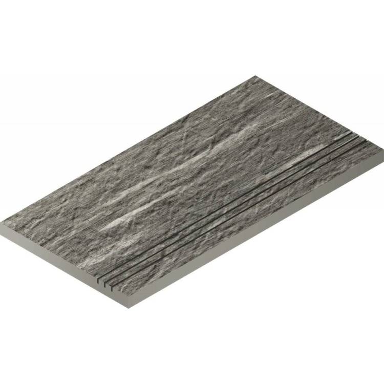 Бордюр Italon Скайфолл X2 620090000708 Бортик Гриджио Альпино Грип 30x60