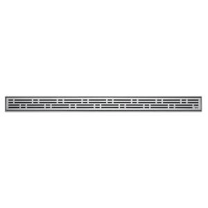Решетка TECE TECEdrainline Basic 601210 Серебристый металлик