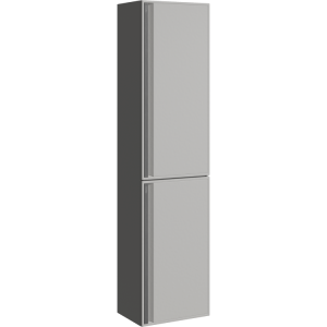 Шкаф-пенал Aqwella Pure PUR0535ST серый туман, 35x140