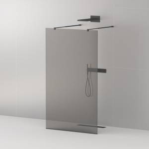 Душевая перегородка Cezares Liberta-L-2-90-GR-NERO