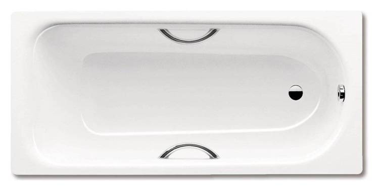 Стальная ванна Kaldewei Advantage Saniform Plus Star 336 170x75 с покрытием Anti-Slip и Easy-Clean