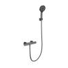 Смеситель для душа Wonzon & Woghand WW-B2003-A-BGG термостатический, темный графит