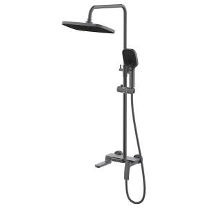 Душевая стойка Azario Conda AZ-K2311GR серый графит