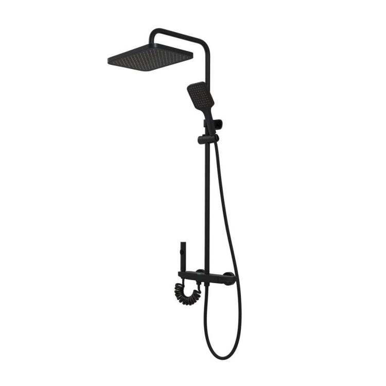 Душевая система Watersense Amelia Powerful W01817 графит