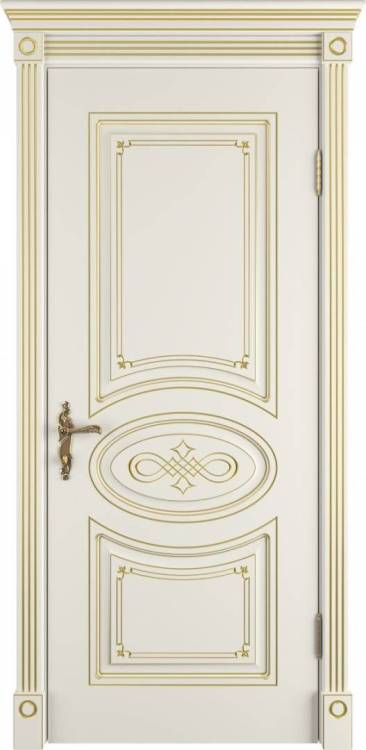 Межкомнатная дверь Владимирская Фабрика Дверей Bianca Ivory PG 600x2000