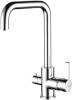 Комплект Paulmark Flugen PM217850-BE бежевый + Смеситель Paulmark Logas Lo213021-CR для кухонной мойки, хром фото 4