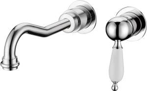 Смеситель для раковины Boheme Tradizionale Chromo 267 С ВНУТРЕННЕЙ ЧАСТЬЮ