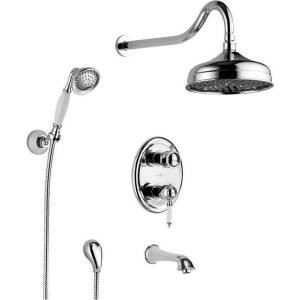 Душевой комплект Lemark Villa LM4822C с внутренней частью