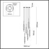 Подвесной светодиодный светильник Odeon Light Pendant Reeds 4794/72L фото 2