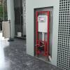 Инсталляция D&K Quadro DI8540116 для подвесного унитаза, с черной клавишей смыва фото 3