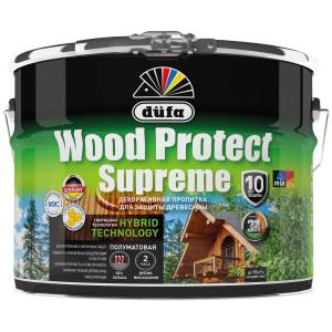 Пропитка декоративная для защиты древесины Dufa Wood Protect Supreme палисандр 9 л
