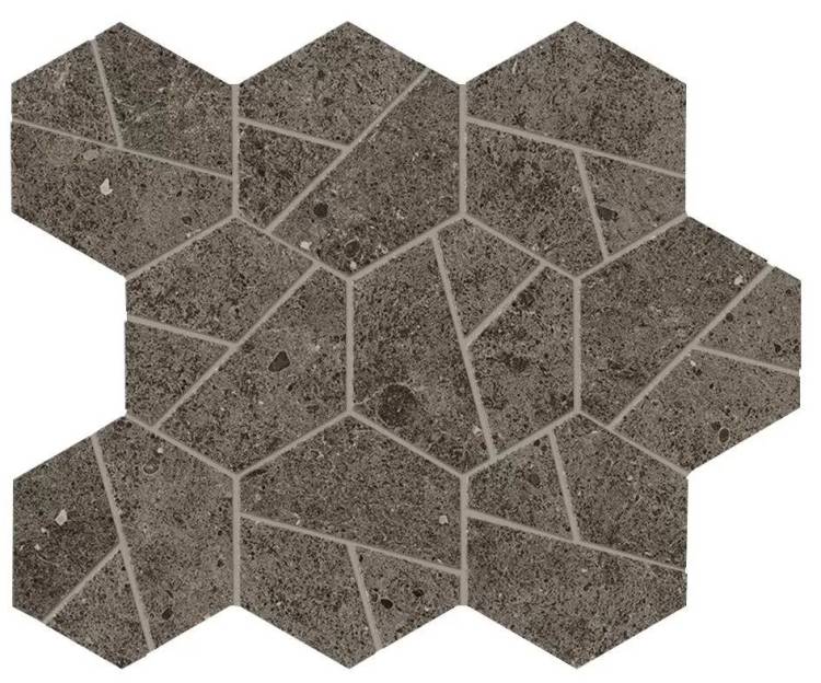 Мозаика Atlas Concorde Boost Stone A7C1 Tobacco Mosaico Hex 25x28.5