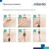 Смеситель для раковины Milardo Rora RORWT01M01 белый фото 4