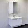 Зеркало-шкаф Comforty Истра-80 00-00020305CF ясень белёный фото 2