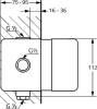 Душевой комплект Kludi Bozz 386303976 С ВНУТРЕННЕЙ ЧАСТЬЮ, черный матовый фото 15