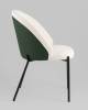 Стул Stool Group Adelinde DC1153-2 AT3228-22 +PU808-13 бежевый с зеленой экокожей фото 7