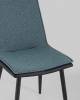Набор из 4 стульев Stool Group Юта DC-1700 CD1824-9 X4 синий фото 8