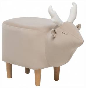 Пуф Leset Maral 2500000221552 Бежевый V18/Белый V01