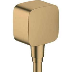Шланговое подключение Hansgrohe Fixfit 26457140 бронзовый брашированный