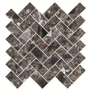 Мозаика Kerranova Terrazzo K-333/MR/m06 Dark Grey 28.2x30.3
