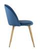 Набор из 4 стульев Stool Group Лион Страйпс DC-69030G HLR-63 X4 голубой фото 5