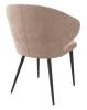 Стул Дик DikLine 355PRO 00-00070744 B03 BEIGE, ножки черные фото 2