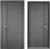 Входная стальная дверь Torex SNEGIR PRO PP 902238 ФМ Серое дерево/ФМ Серое дерево 2000x880