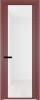 Межкомнатная дверь Profil Doors 2 AGP цвет профиля Красный антрацит, стекло безопасное 6 мм белый триплекс 600x2000