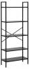 Стеллаж Leset Стилвуд 25 4687207095488 Черный